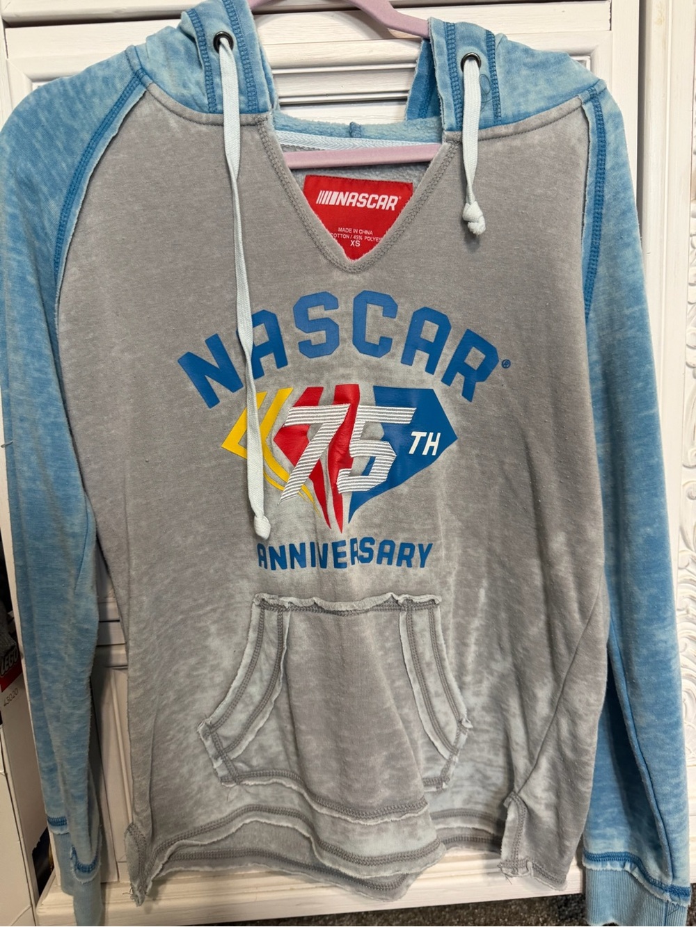NASCAR 75th Anniversary Lightweight Hoodie 🏁💙🔥